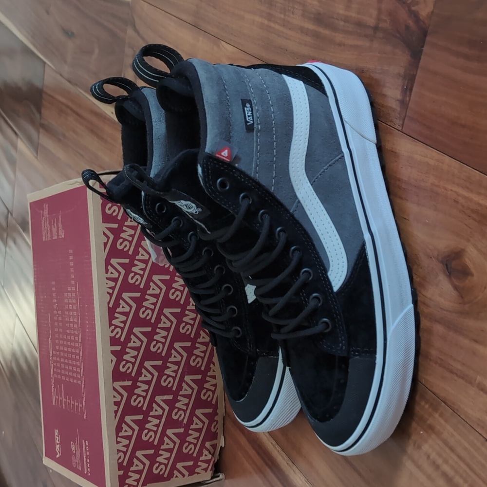 Vans Sk8-Hi Suede Mte-2 Hydroguard 360 Prima Loft Boot Mens 8 Women's 9.5 Nwt❤️ - Picture 5 of 10